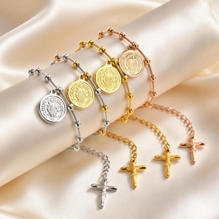 Wholesale Stainless Steel Madonna Bracelet