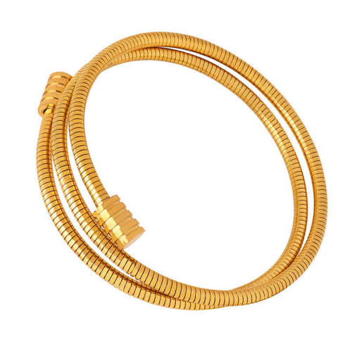 Wholesle Stainless Steel Multi Snake Chain Bangle