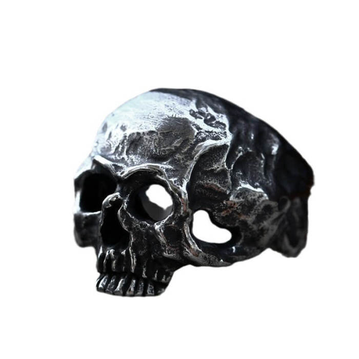 Wholesale Stainless Steel Vintage 3D Skull Rings