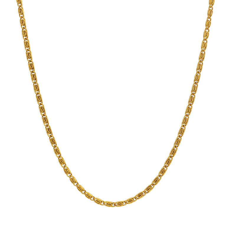 Wholesale Stainless Steel Paperclip Chain Necklace