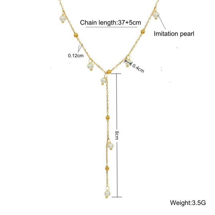 Wholesale French Style Pearl Necklace
