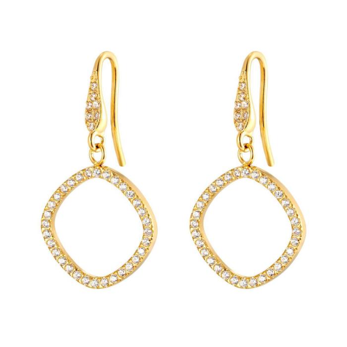 Wholesale Stainless Steel Geometric Drop Earrings