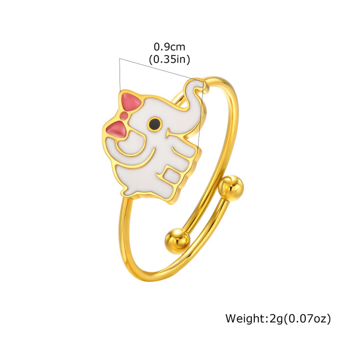 Wholesale Stainless Steel Cute Kids Bracelet Ring Earrings