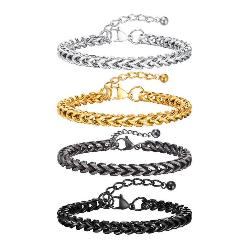 Wholesale Stainless Steel Keel Link Bracelet