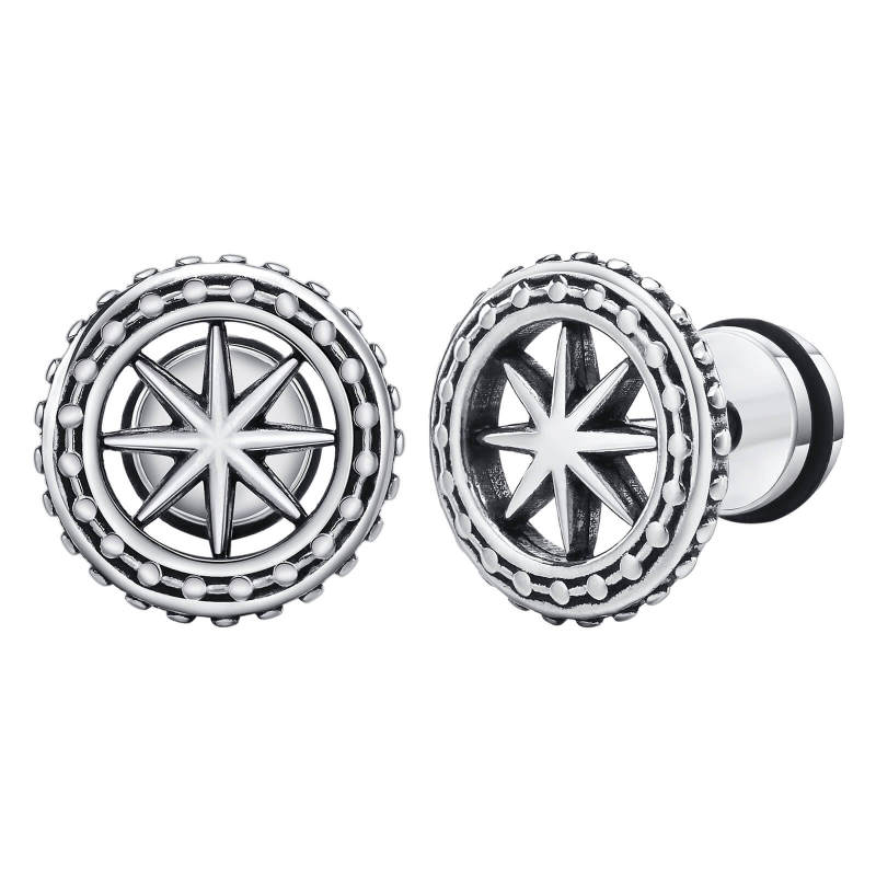 Wholesale Stainless Steel New Style Mens Stud Earrings