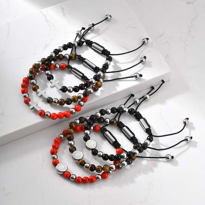 Wholesale Stainless Steel St. Benedict Bracelet