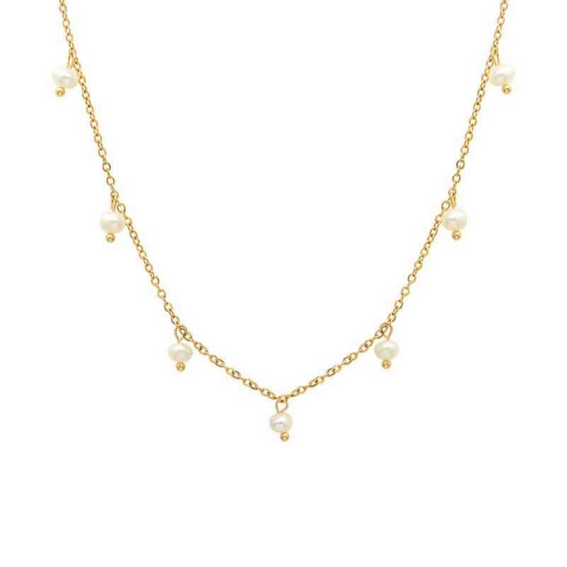 Wholesale Stainless Steel Necklace with Pearl