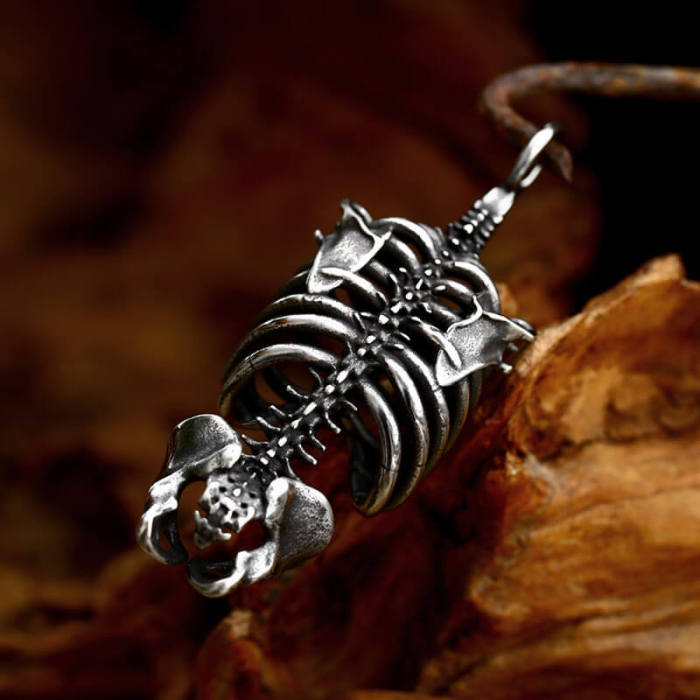 Wholesale Stainless Steel Skeleton Pendant