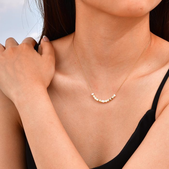 Wholesale Stainless Steel Shell Beads Necklace