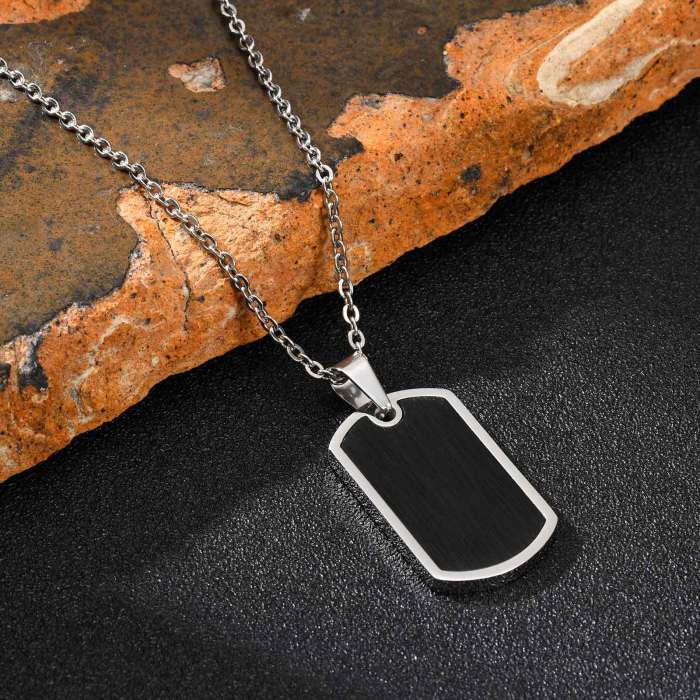 Wholesale Stainless Steel Dog Tag Neckalces