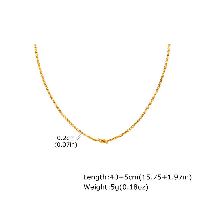 Wholesale Stainless Steel Belcher Rolo Chain Knot Bracelet