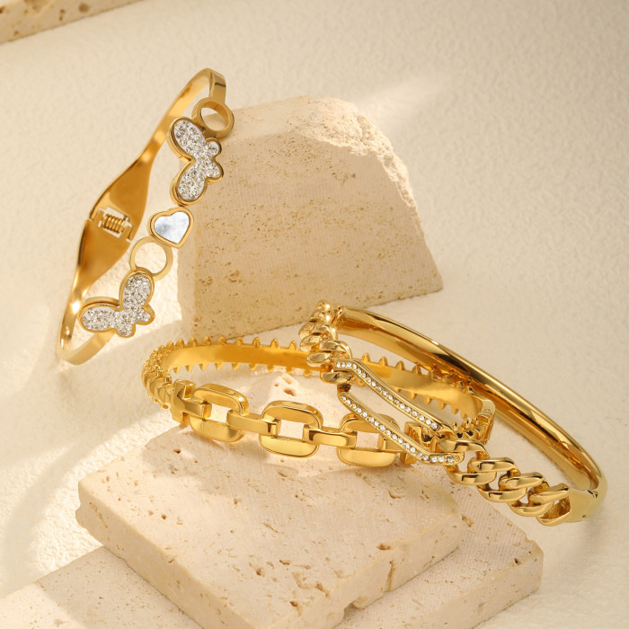 Wholesale Stainless Steel Openable Bangle