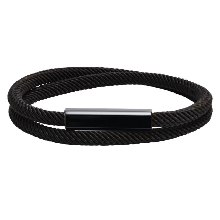 Wholesale Stainless Steel Milanese Rope Double Layer Bracelet