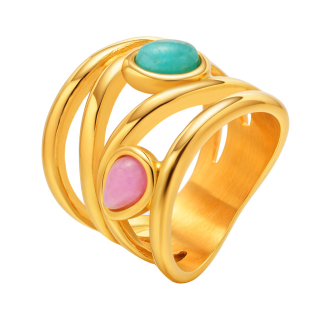 Wholesale Stainless Steel Multi-Layer Ring
