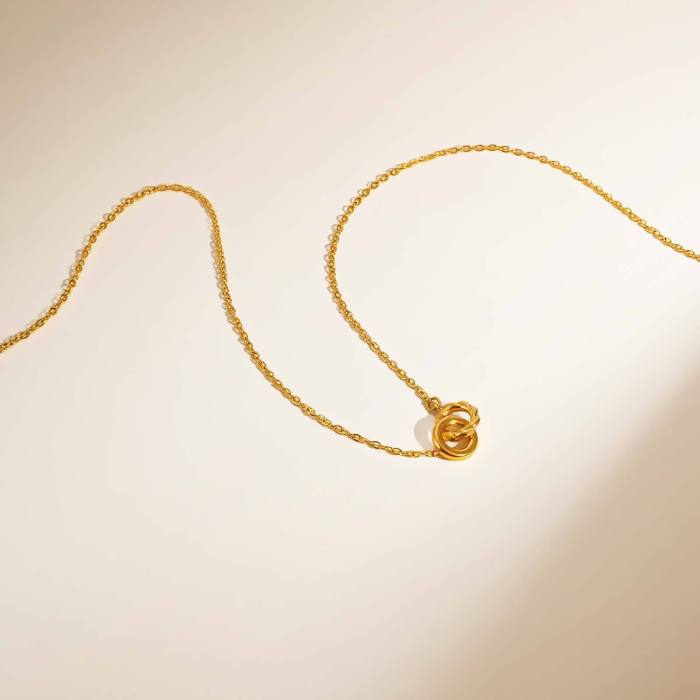 Wholesale Stainless Steel Gold Necklace