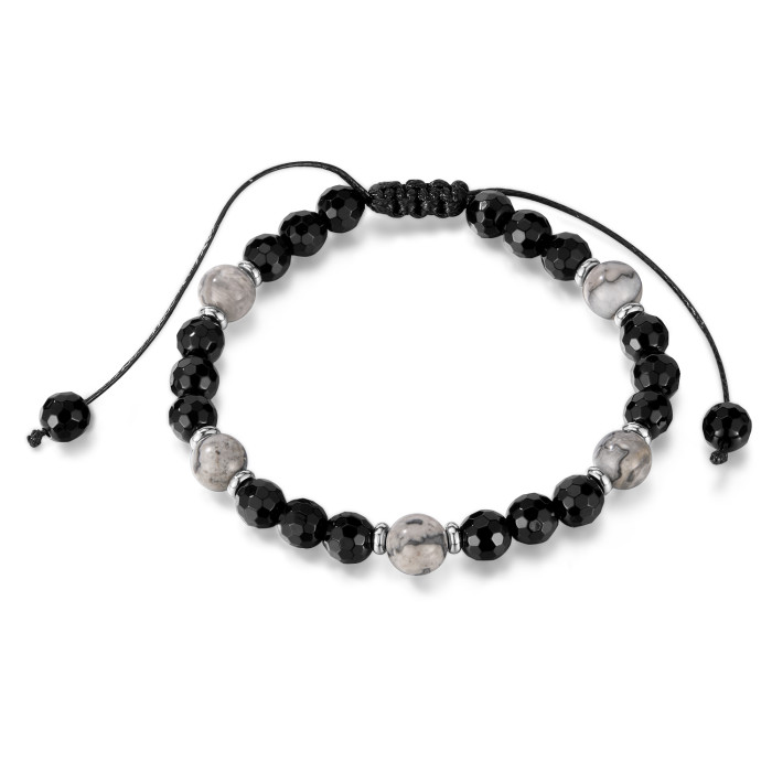 Wholesale Stainless Steel Natural Stone Bracelets