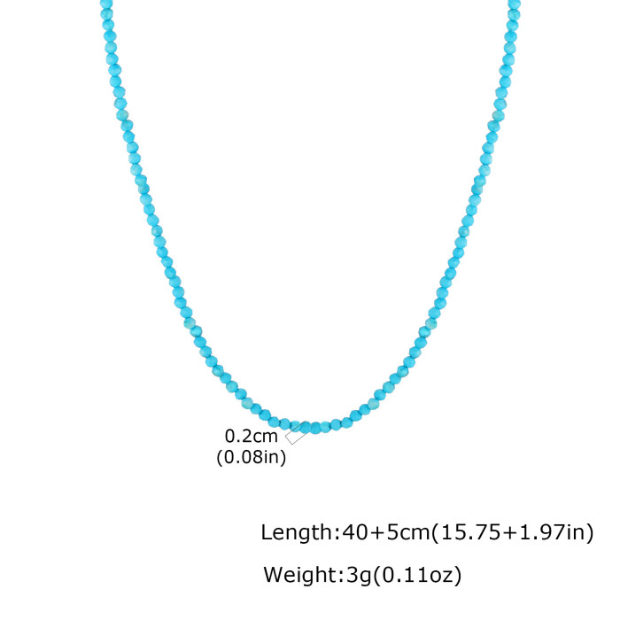 Wholesale Natural Gemstone Beaded Choke