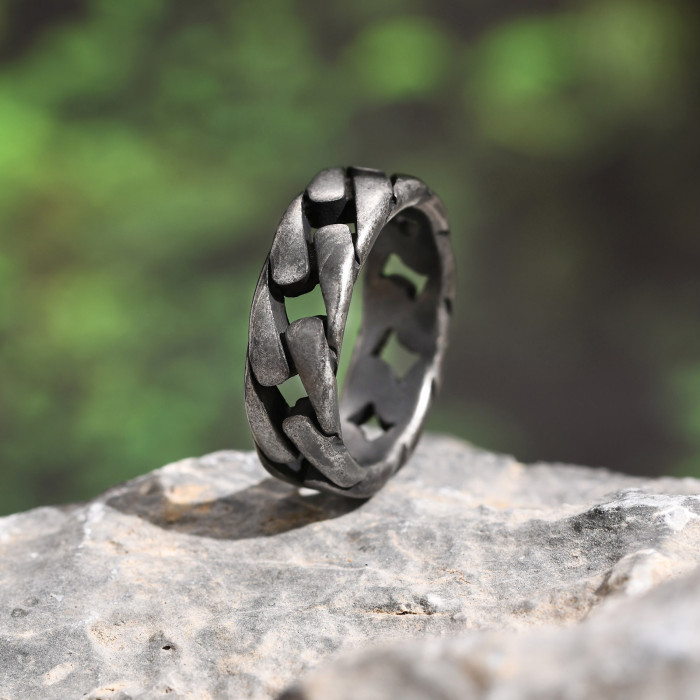 Wholesale Stainless Steel Carbin Chain Ring