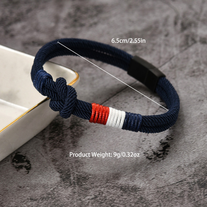 Wholesale Handmade Nautical Rope Bracelet
