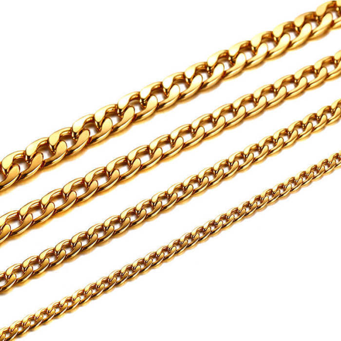 Wholesale Stainless Steel Cuban Link Necklace
