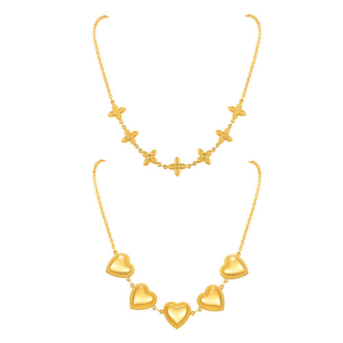 Wholesale Stainless Steel Ins Style Necklaces