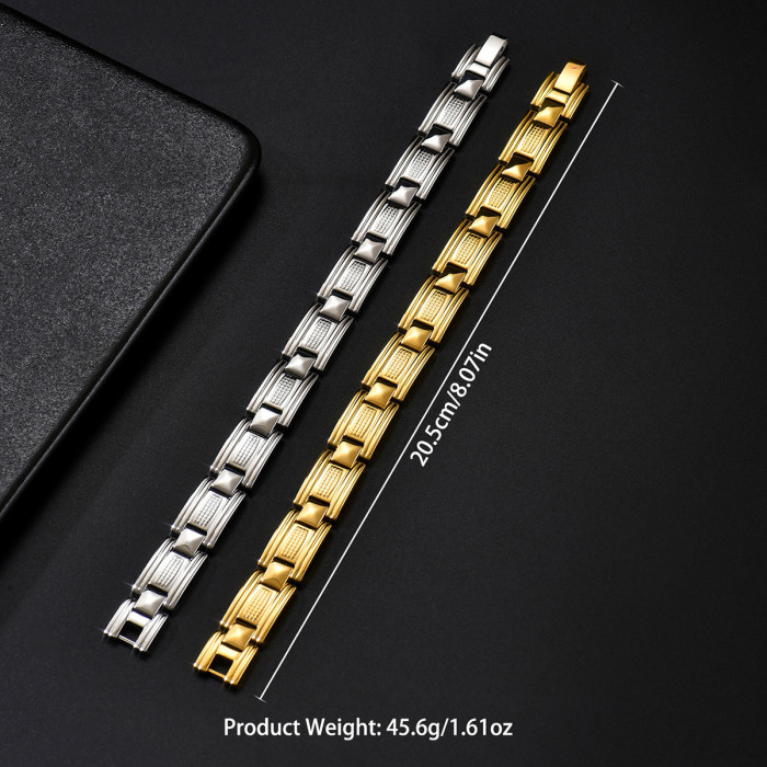 Wholesale Men's Magnetic Therapy Bracelet