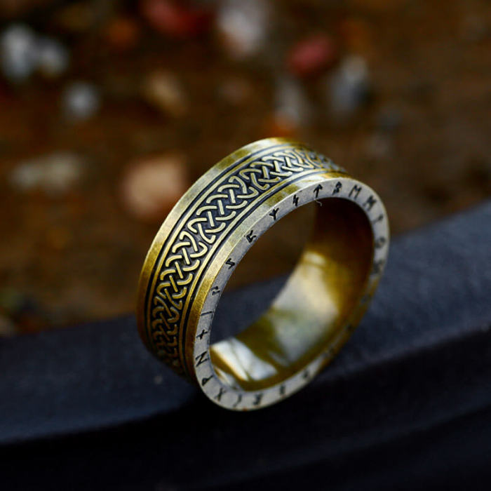 Wholesale Stainless Steel Men's Celtic Knot Ring