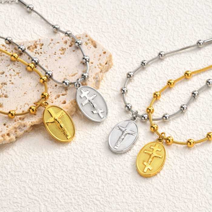 Wholesale Stainless Steel Religious Charm Bracelet