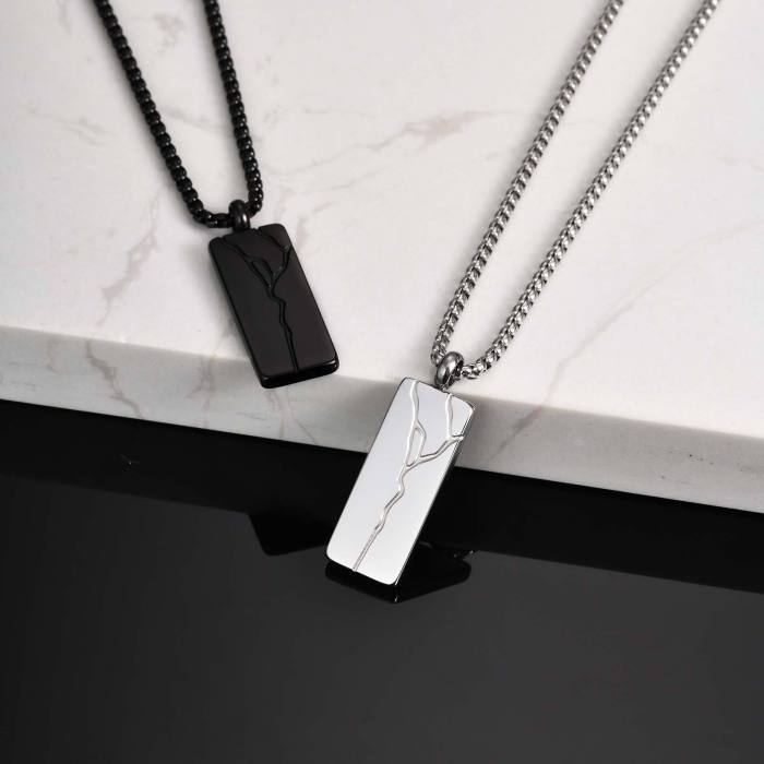 Wholesale Stainless Steel Crack Pendant