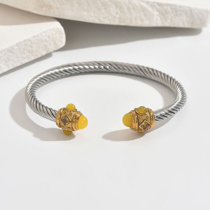 Wholesale Vintage Cable Wire Cuff Bracelet