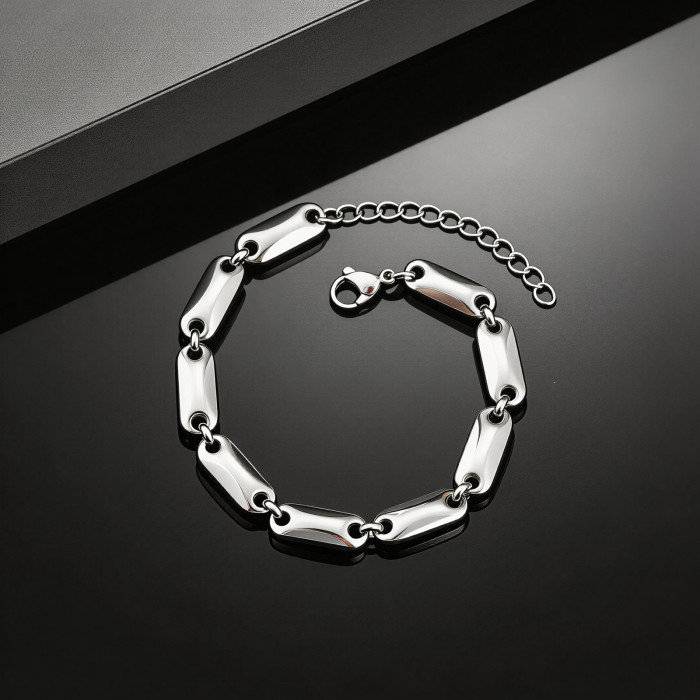 Wholesale Stainless Steel Link Bracelet