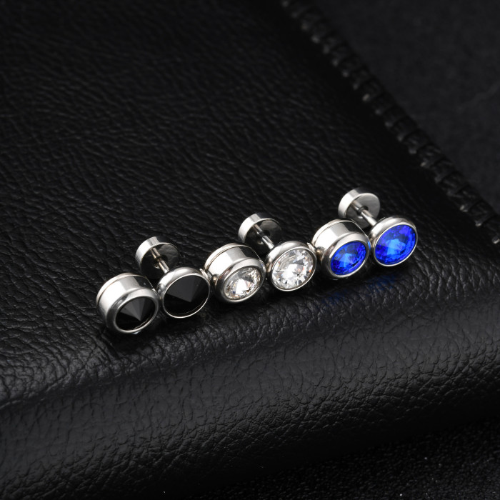 Stainless Steel Crystal Ear Clip Wholesale