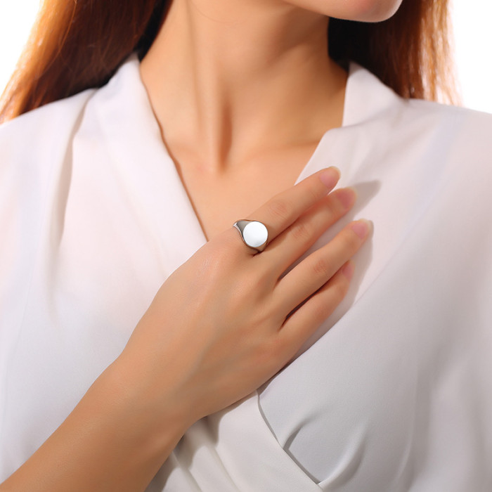 Wholesale Stainless Steel Signet Ring for Sale