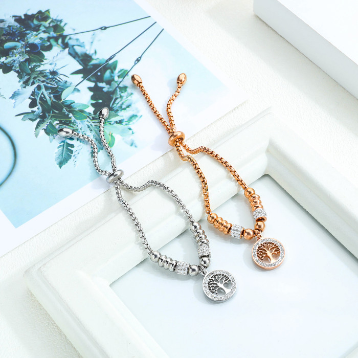 Wholesale Stainless Steel Tree of Life Bracelet Benefits