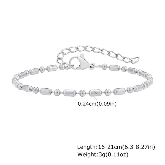 Wholesale Stainless Steel Chain Bracelets