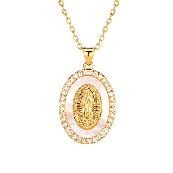 Wholesale Stainless Steel Madonna Pendant