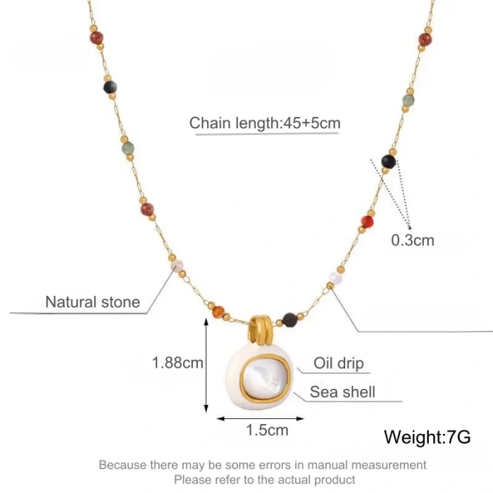 Wholesale Natural Stone Natural Stone Clavicle Malachite Necklace