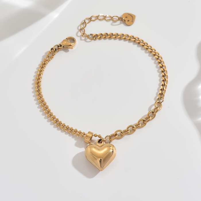 Wholesale Stainless Steel Paperclip Link Bracelet