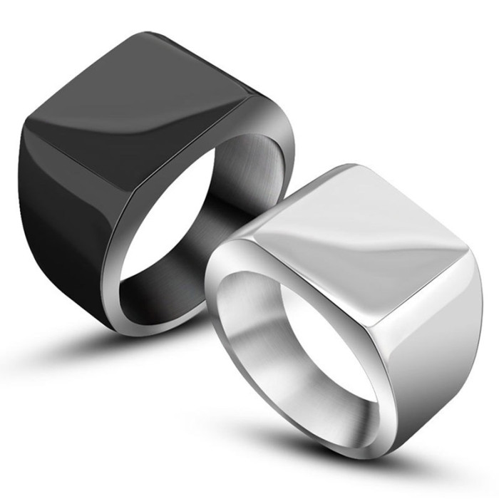 Wholesale Stainless Steel Engrave Men Ring