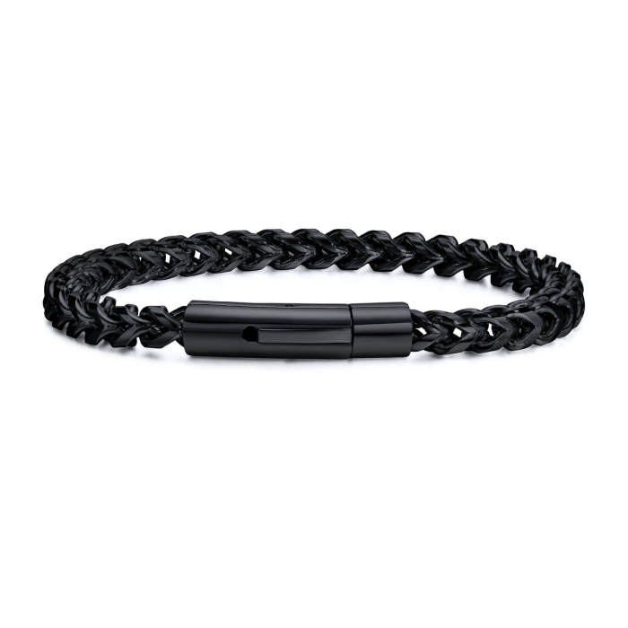 Wholesale Stainless Steel Vintage Franco Chain Bracelet