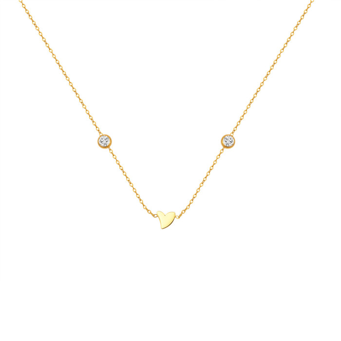 Wholesale Stainless Steel Heart Necklaces