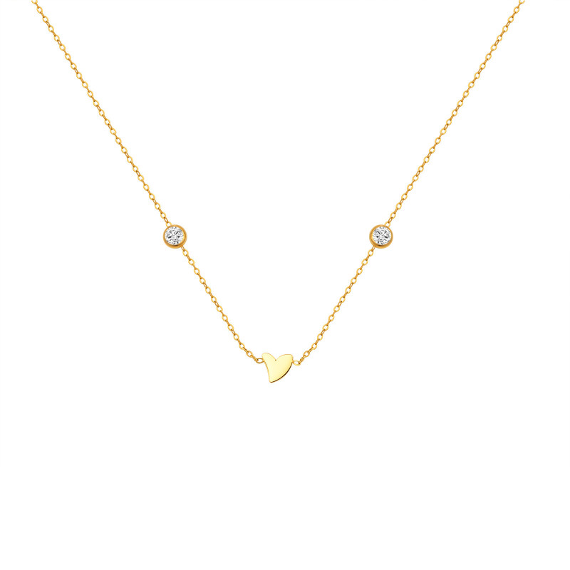 Wholesale Stainless Steel Heart Necklaces