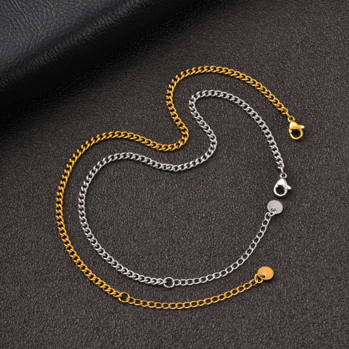 Wholesale Stainless Steel Curb Foot Chain