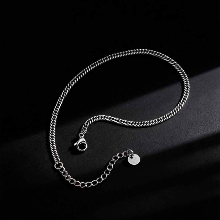 Wholesale Stainless Steel Cuban Link Bracelet