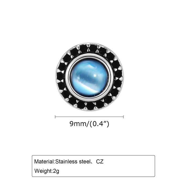 Wholesale Stainless Steel Mens Stud Earrings