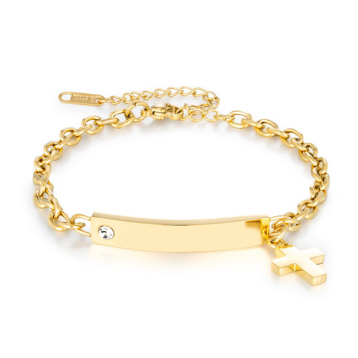 Wholesale Stainless Steel Custom ID Bracelet