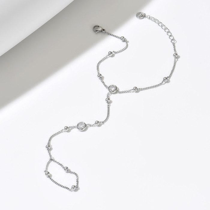 Wholesale Stainless Steel Gold Plated Slave Bracelet