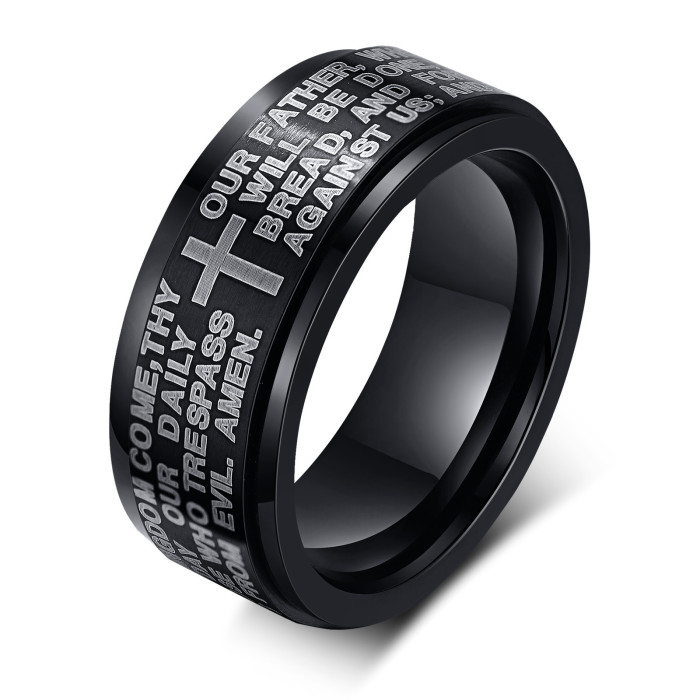Wholesale Stainless Steel Rotatable Cross Ring
