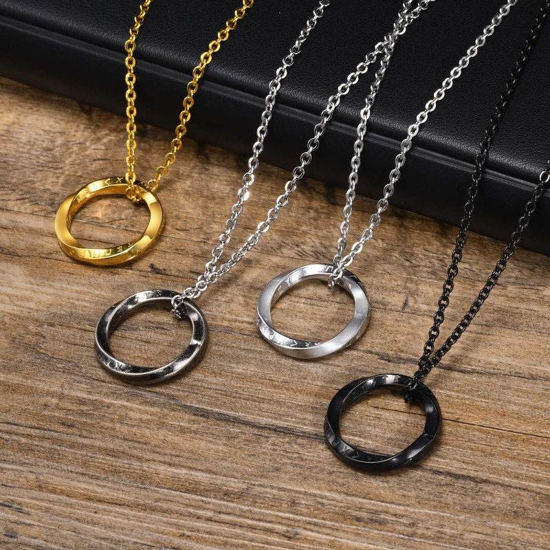 Wholesale Stainless Steel Viking Circle Pendant