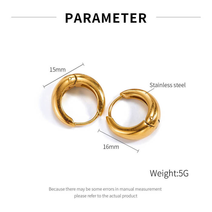Wholesale Stainless Steel Hoop Earrings